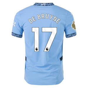 Puma Herren Kevin De Bruyne Manchester City 24/25 Authentisches Heimtrikot