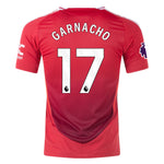 Lade das Bild in den Galerie-Viewer, Adidas Herren Alejandro Garnacho Manchester United 24/25 Authentisches Heimtrikot
