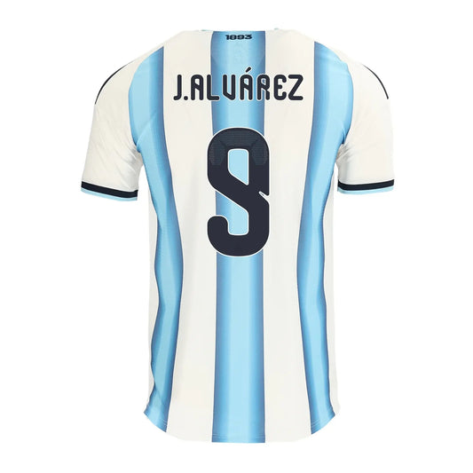 Adidas Herren Julián Alvarez Argentinien 26/27 Authentisches Heimtrikot