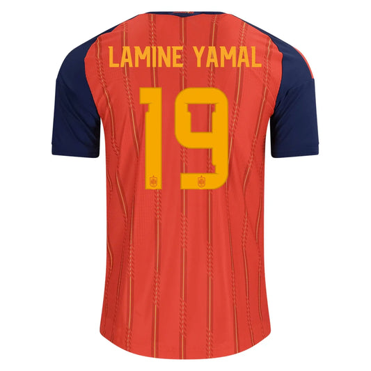 Adidas Herren Lamine Yamal Spanien 26/27 Authentic Heimtrikot