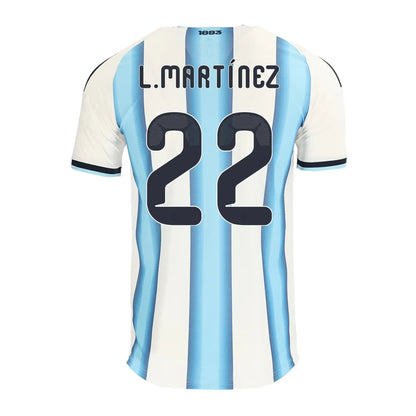 Adidas Herren Lautaro Martínez Argentinien 26/27 Authentisches Heimtrikot
