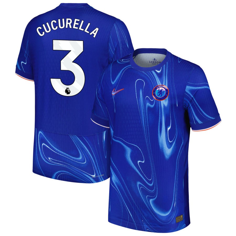 Nike Herren Marc Cucurella Chelsea 24-25 Authentisches Heimtrikot