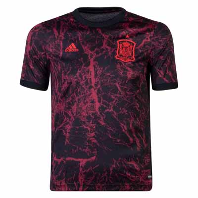 Adidas Performance Spanien Jugend Pre Match 2020 Trainingstrikot