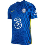 Lade das Bild in den Galerie-Viewer, Nike Chelsea FC Herren Heim Fußball Trikot für Männer2021/22 blau/gelb
