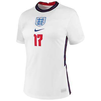 Nike Mount Bedrucktes Damen England Stadion Heimtrikot 20/21