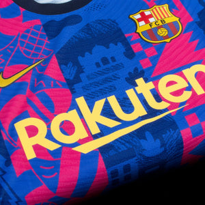 NIKE FC BARCELONA 21-22 STADIUM 3RD CHAMPIONS LEAGUE HEIM-FUSSBALL TRIKOT