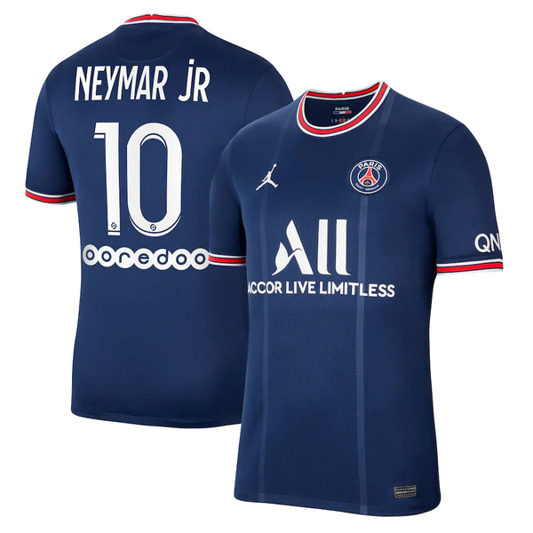 NIKE NEYMAR JR PARIS SAINT GERMAIN X JORDAN HEIMSTADIONTRIKOT 2021 22 soccerjersey
