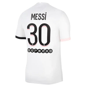 NIKE PARIS SAINT-GERMAIN STADION TRIKOT 2021-22 MIT MESSI 30 AUFDRUCK