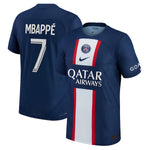 Lade das Bild in den Galerie-Viewer, NIke Authentic PSG Heim-Stadion-Trikot 2022-23 mit Aufdruck Mbappé 7 Für Mann
