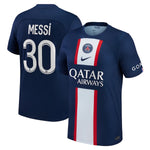 Lade das Bild in den Galerie-Viewer, Nike Authentic PSG Heim-Stadion-Trikot 2022-23 mit Aufdruck Messi 30 Für Mann
