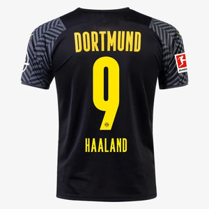 Authentisches Puma Erling Haaland Borussia Dortmund Heimtrikot 21/22