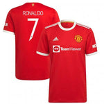 Lade das Bild in den Galerie-Viewer, Adidas Authentic Christiano Ronaldo Manchester United Fußball Heimtrikot Männer 21/22 Rot/Weiß
